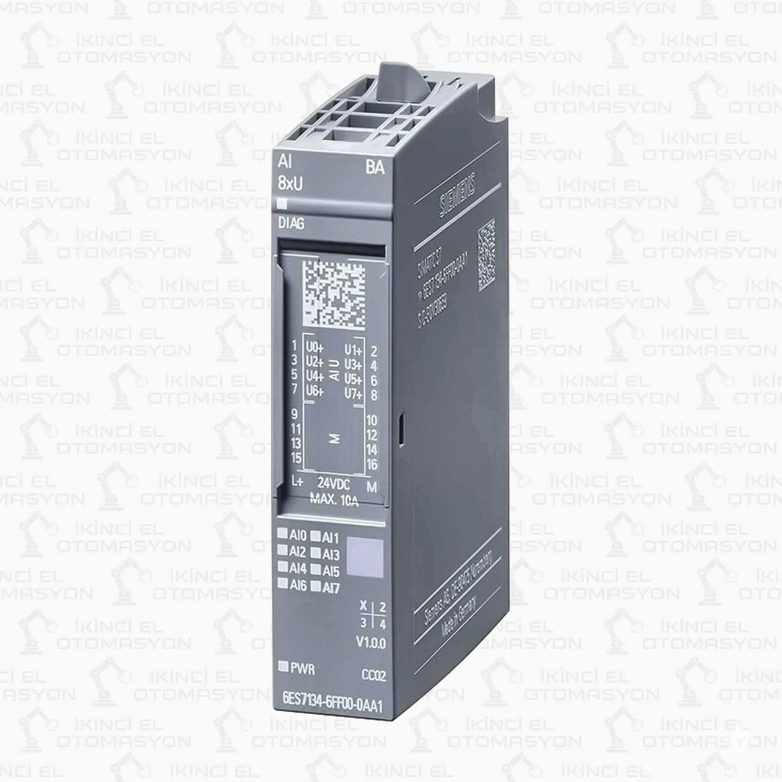 6ES7134-6FF00-0AA1, 6ES7 134-6FF00-0AA1 Siemens SIMATIC ET 200SP  8 Kanal Analog Giriş Modülü