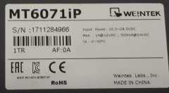 Weintek MT6071iP