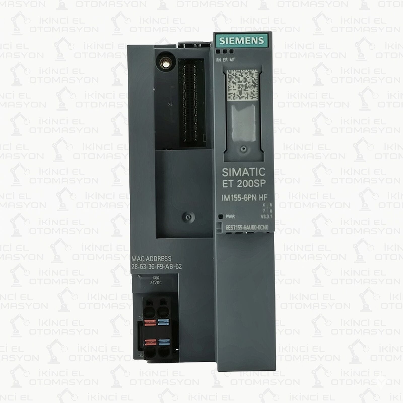 6ES7155-6AU00-0CN0, 6ES7 155-6AU00-0CN0 Siemens SIMATIC ET 200SP  PROFINET Arayüz Modülü