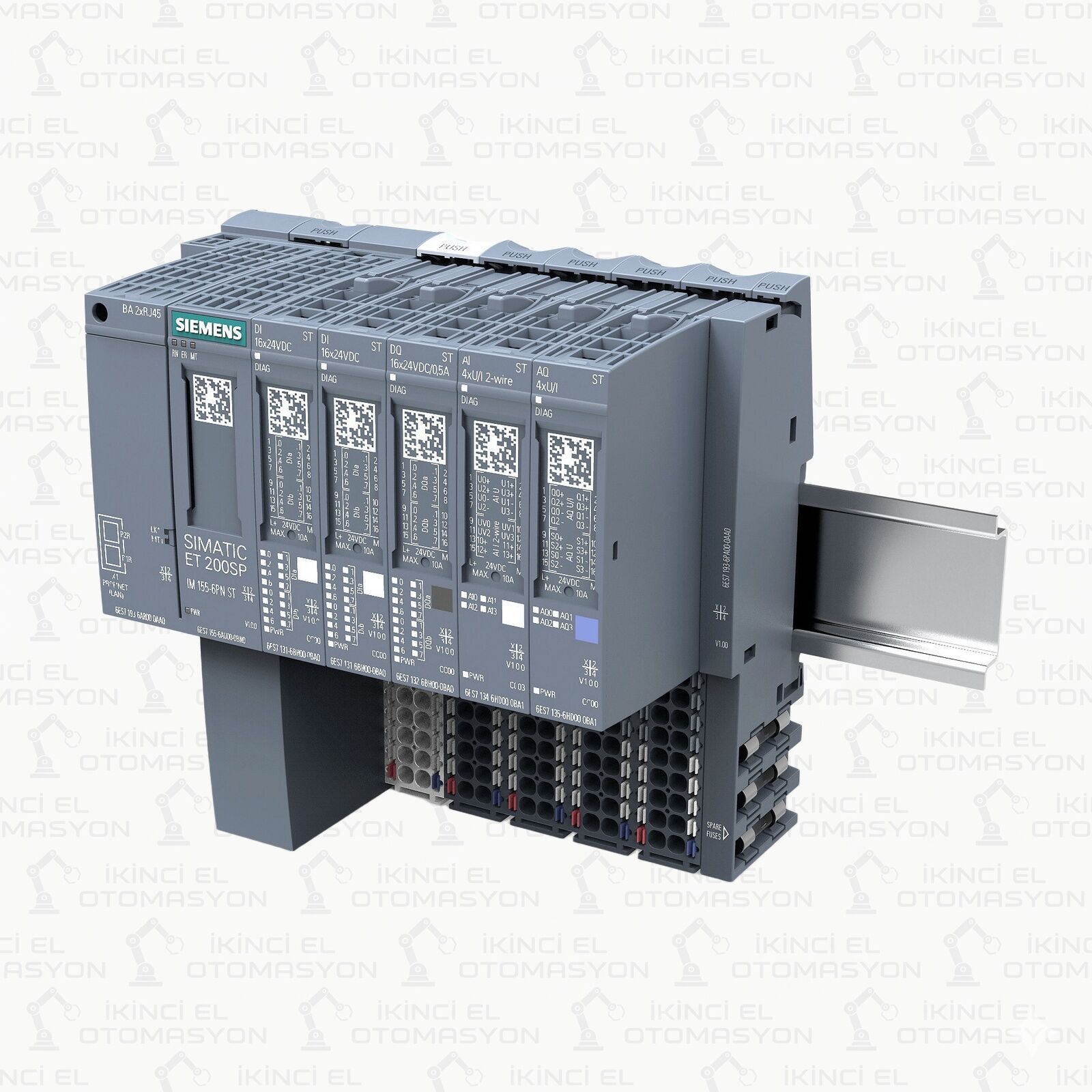 6ES7153-2AB01-0XB0, 6ES7 153-2AB01-0XB0 Siemens SIMATIC ET 200M  Fiber Optik Arayüz Modülü