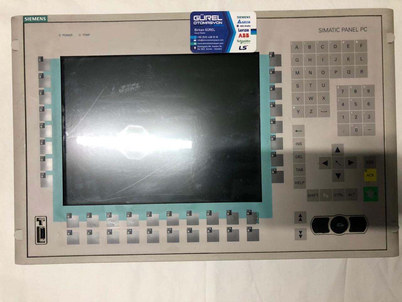 SIEMENS  SIMAITC PANEL PC SYSTEM QF 12'' TFT A5E00098968