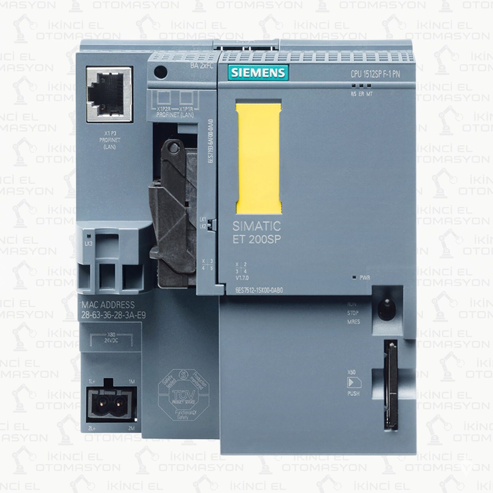 Siemens S7-1500 6ES7 512-1SK00-0AB0 6ES7512-1SK00-0AB0 CPU 1512SP F-1 PN