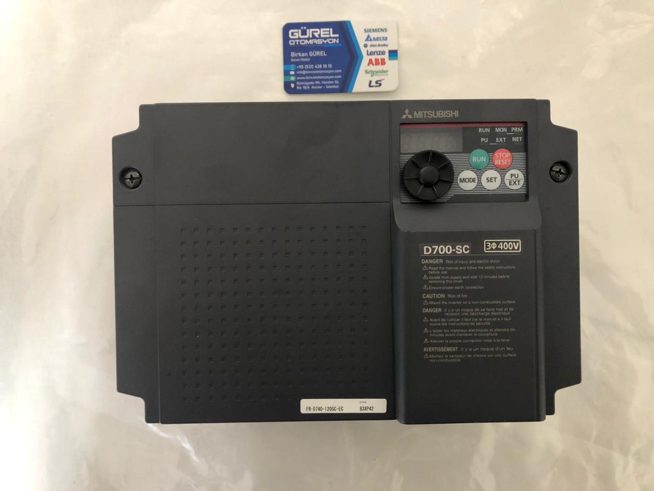 MITSUBISHI D700-SC  FR-D740-120SC-EC 5.5 KW
