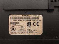 SIEMENS SIMATIC S7 CPU 214  6ES7 214-1AC01-0XB0 6ES7214-1AC01-0XB0