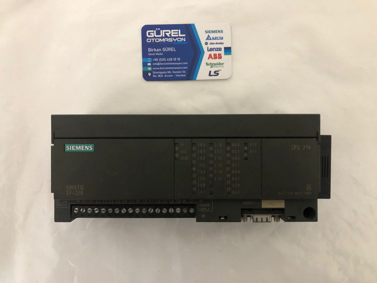 SIEMENS SIMATIC S7 CPU 214  6ES7 214-1AC01-0XB0 6ES7214-1AC01-0XB0