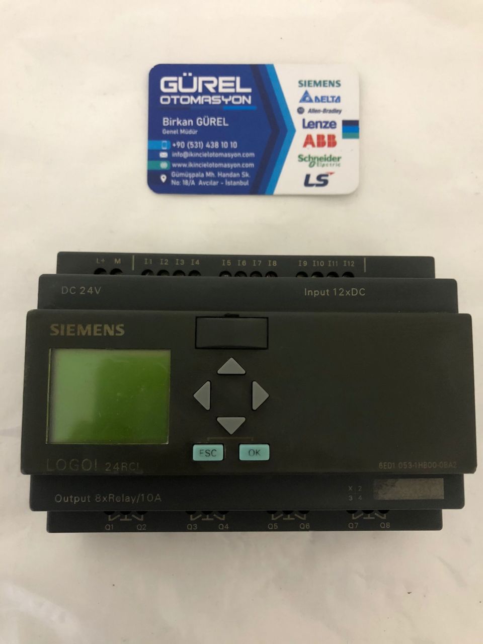 SIEMENS LOGO! 24RCL 6ED1 053-1HB00-0BA2 6ED1053-1HB00-0BA2