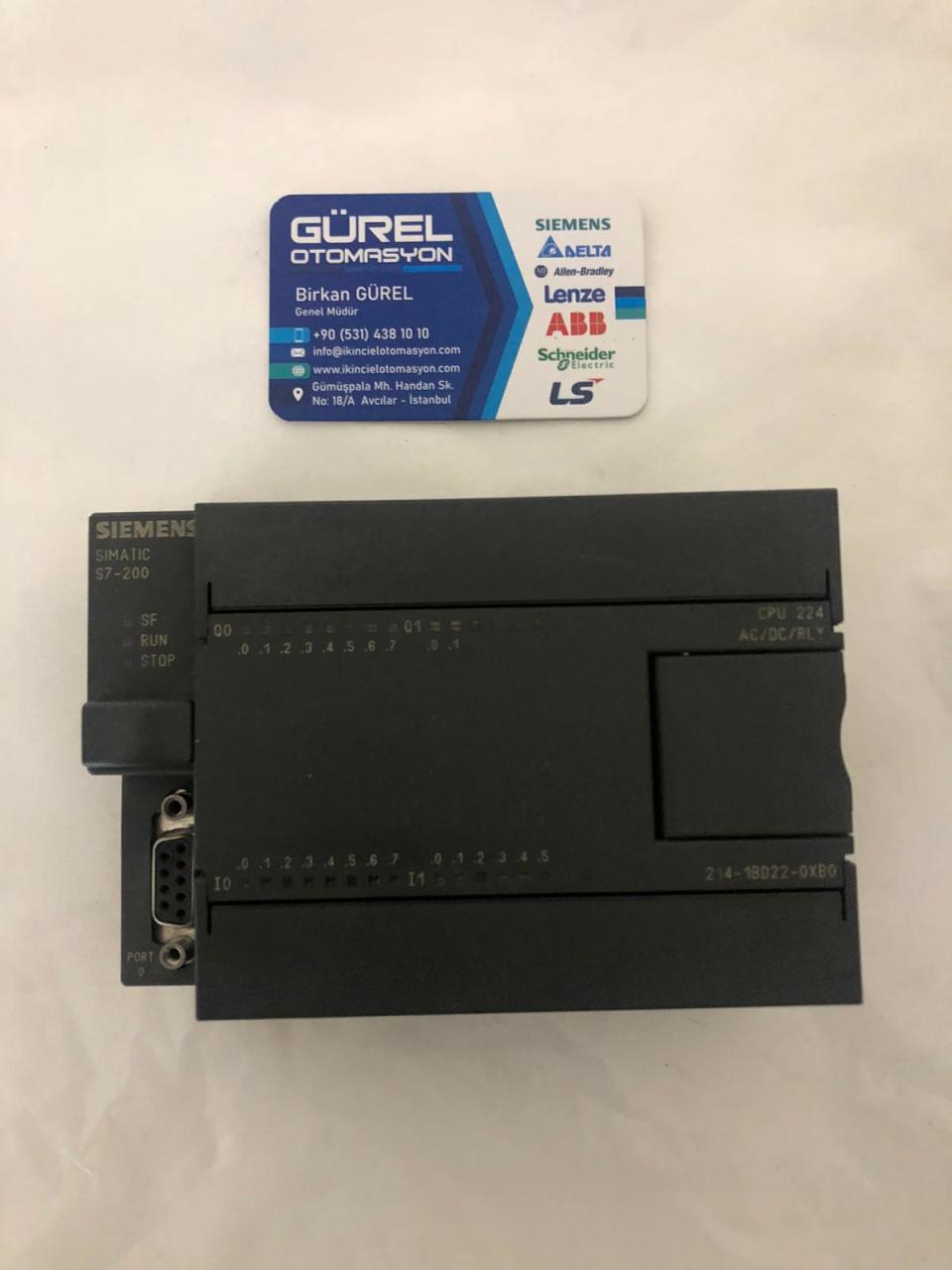 SIEMENS SIMATIC S7 200 CPU 224 6ES7 214-1BD22-0XB0 6ES7214-1BD22-0XB0