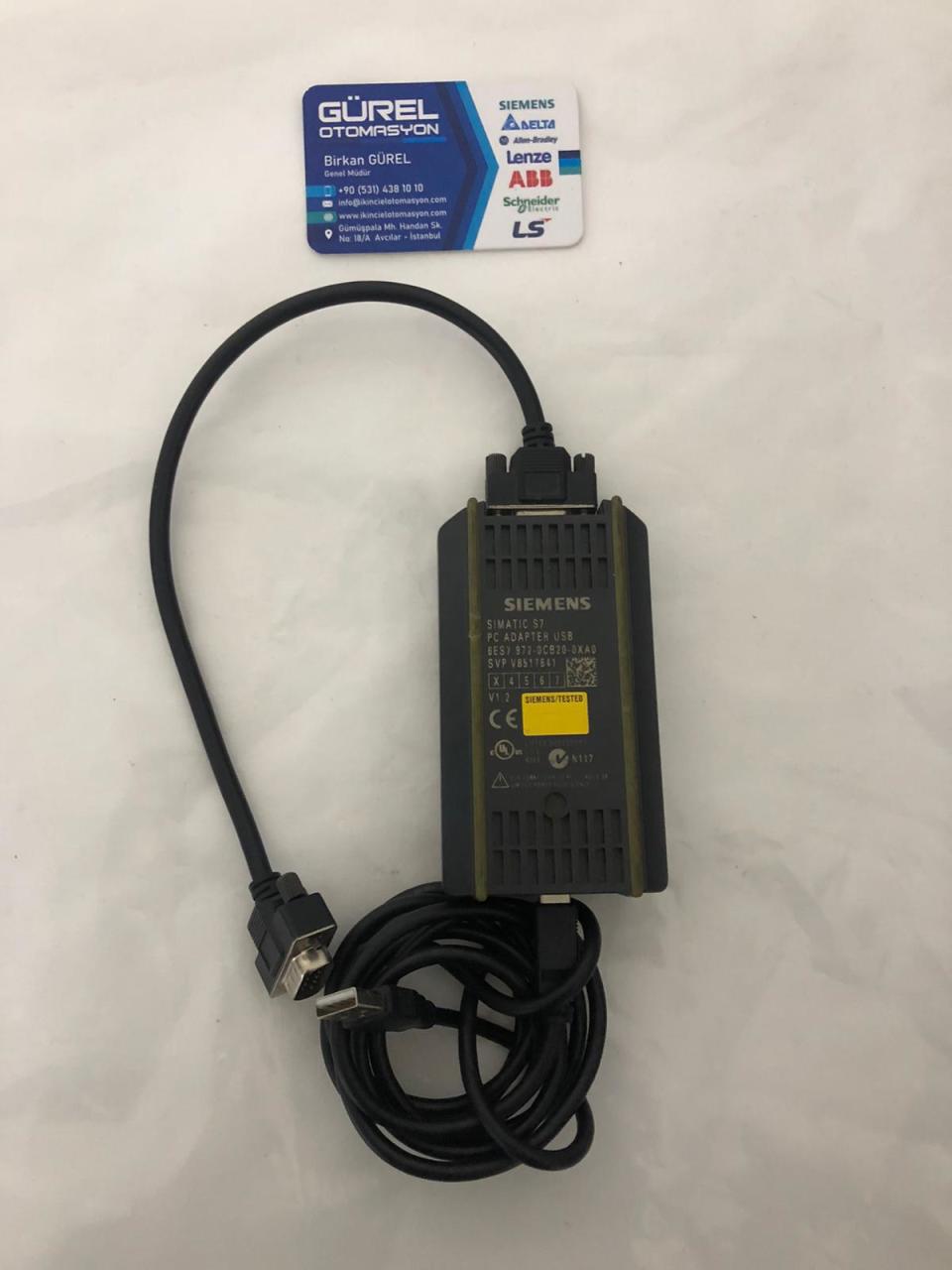 SIEMENS PC ADAPTER USB 6ES7 972-0CB20-0XA0 6ES7972-0CB20-0XA0