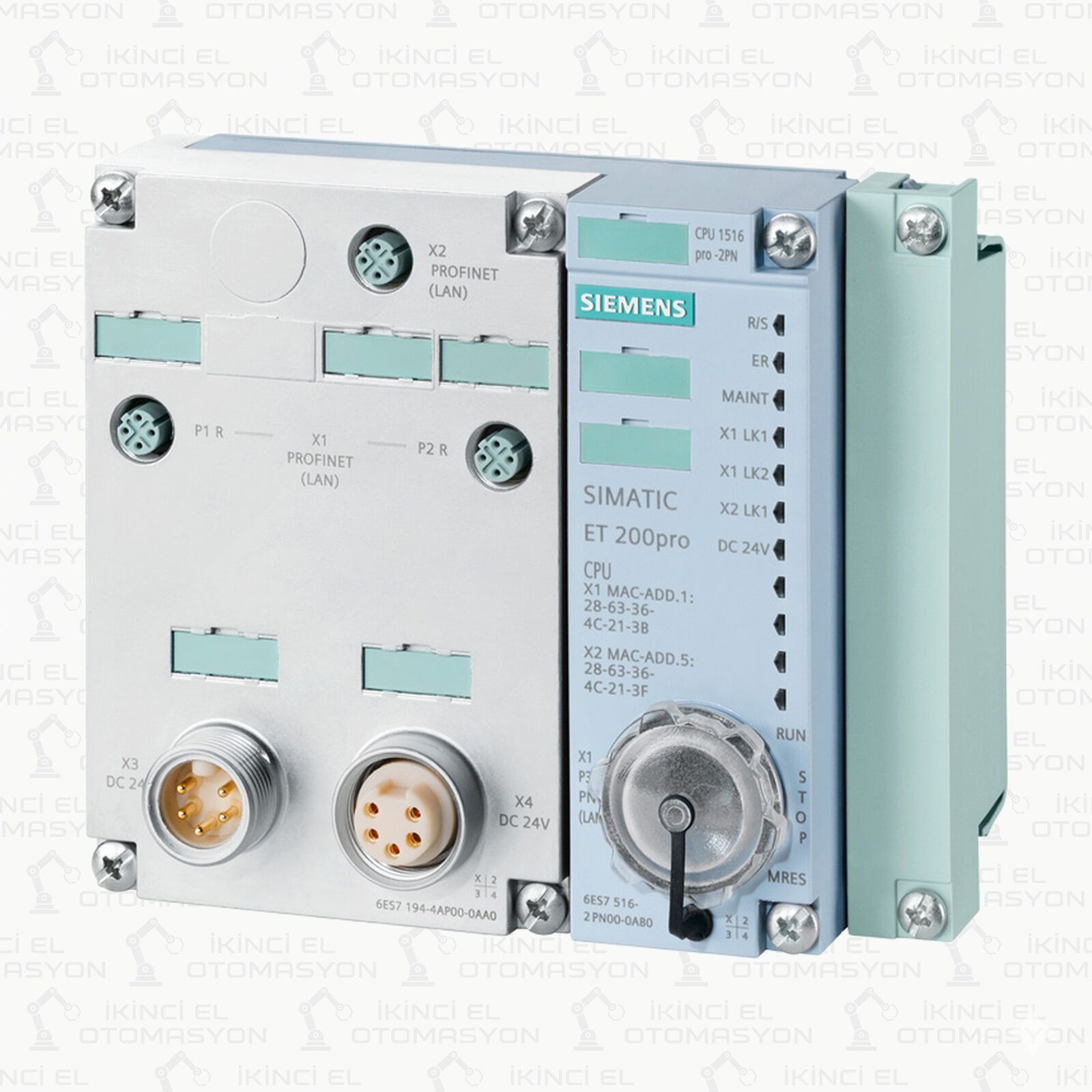 Siemens S7-1500 6ES7 516-2PN00-0AB0 6ES7516-2PN00-0AB0 CPU 1516-3 PN/DP