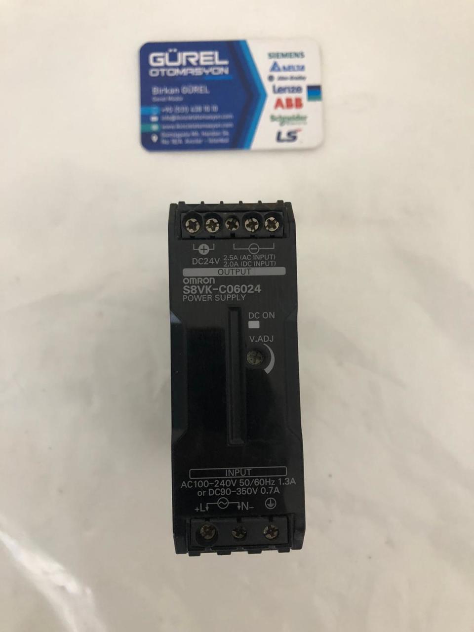 OMRON S8VK-C06024 2.5A POWER SUPPLY