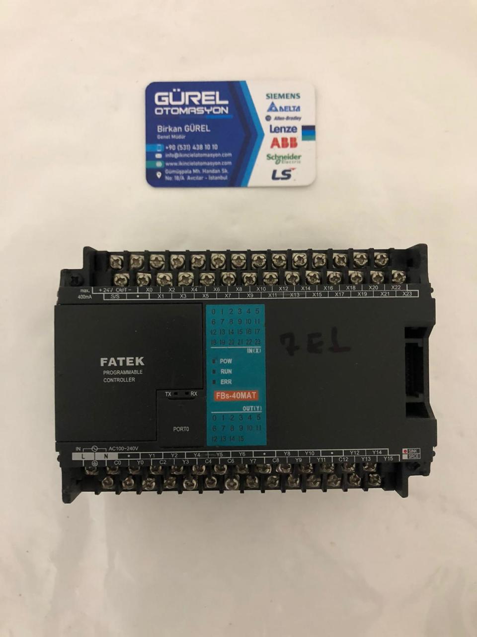 FATEK FBs-40MA PLC PROGRAMMABLE CONTROLLER