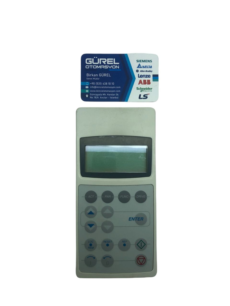 ABB CDP-312R 64378660G ACS800 KEYPAD