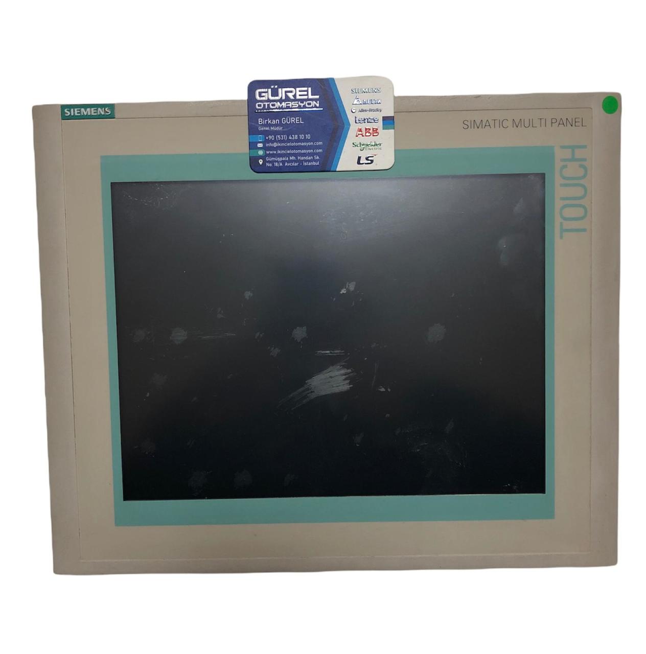 SIEMENS MULTI PANEL MP370 MP 370 TOUCH-12 TFT 6AV6 545-0DA10-0AX0 6AV6545-0DA10-0AX0