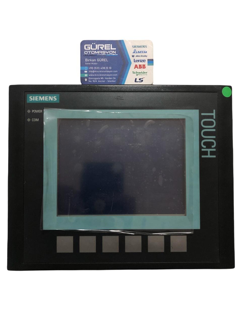 SIEMENS TOUCH PANEL KTP178 MİCRO 6AV6 640-0DA11-0AX0 6AV6640-0DA11-0AX0