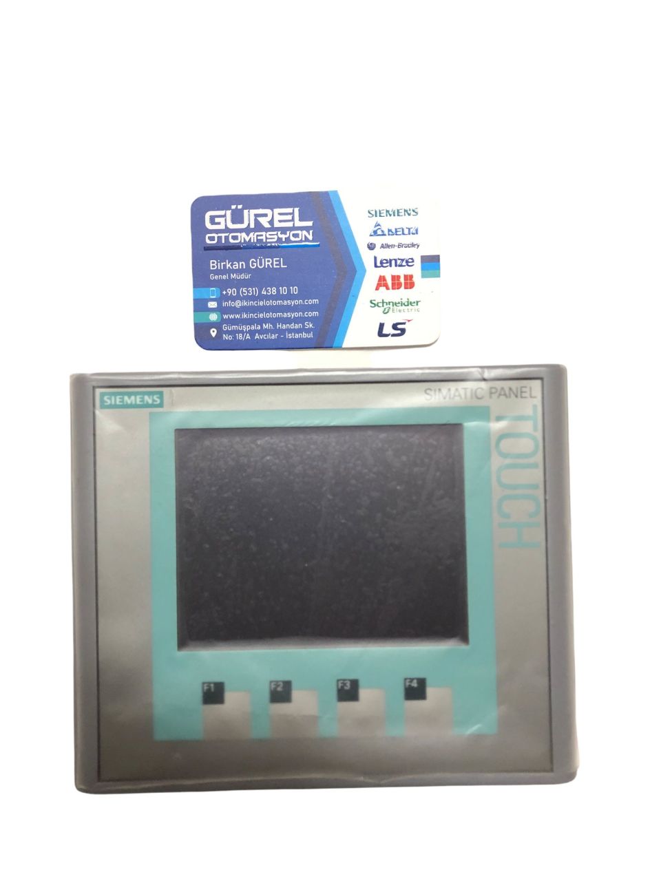 SIEMENS SIMATIC PANEL KTP400 KTP 400 BASİC MONO PN 6AV6 647-0AA11-3AX0 6AV6647-0AA11-3AX0