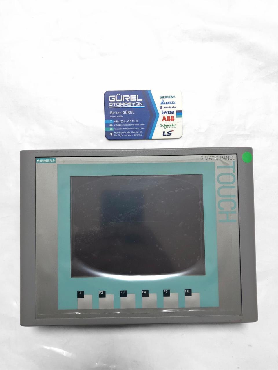 SIEMENS KTP600 KTP 600 BASİC COLOR PN 6AV6 647-0AD11-3AX0 6AV6647-0AD11-3AX0