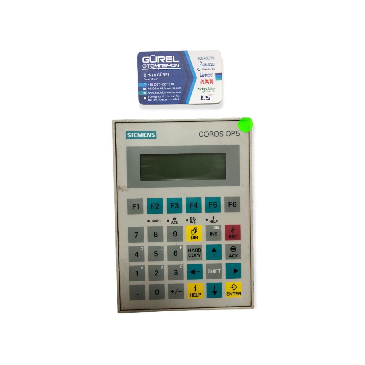 SIEMENS COROS OP5 OP 5-A1 6AV3 505-1FB01 6AV3505-1FB01