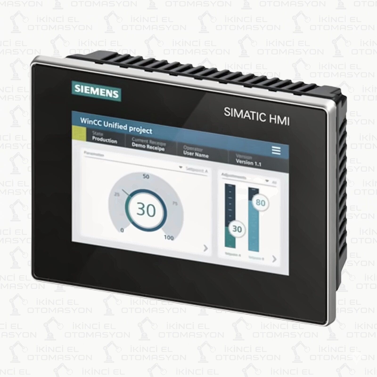 6AV2128-3GB06-0AX1, 6AV2 128-3GB06-0AX1 Siemens SIMATIC HMI MTP700 Unified Comfort Panel