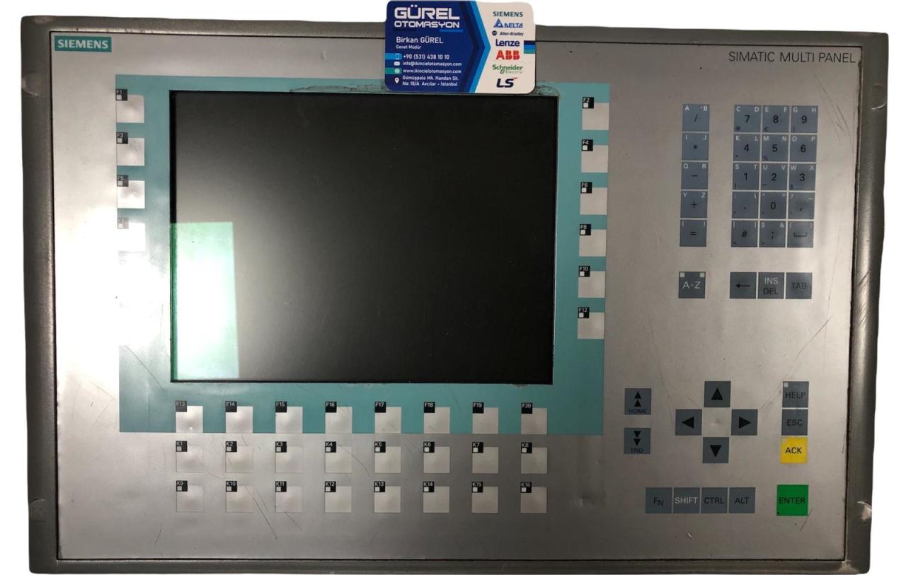 SIEMENS SIMATIC MULTI PANEL MP 277 MP277 10'' KEY 6AV6 643-0DD01-1AX0 6AV6643-0DD01-1AX0