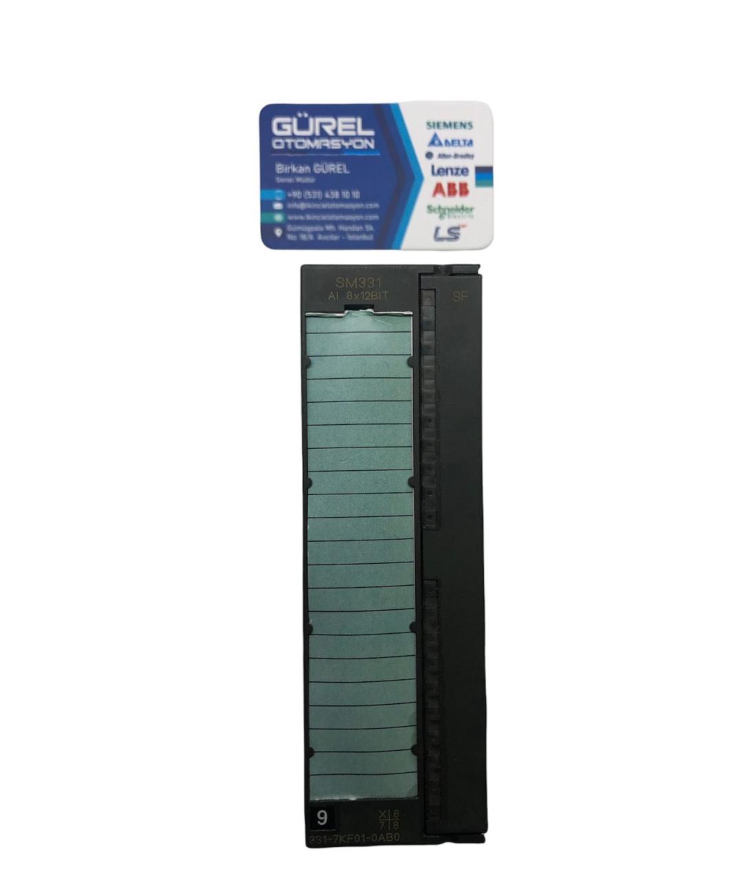 SIEMENS SIMATIC S7 300 6ES7 331-7KF01-0AB0 6ES7331-7KF01-0AB0