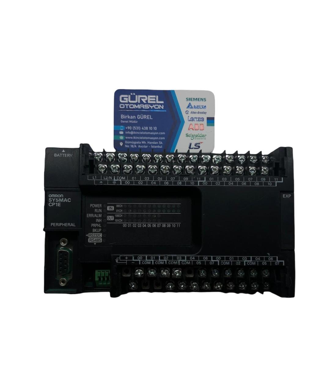 OMRON SYSMAC CP1E-N40S1DR-A PROGRAMMABLE CONTROLLER