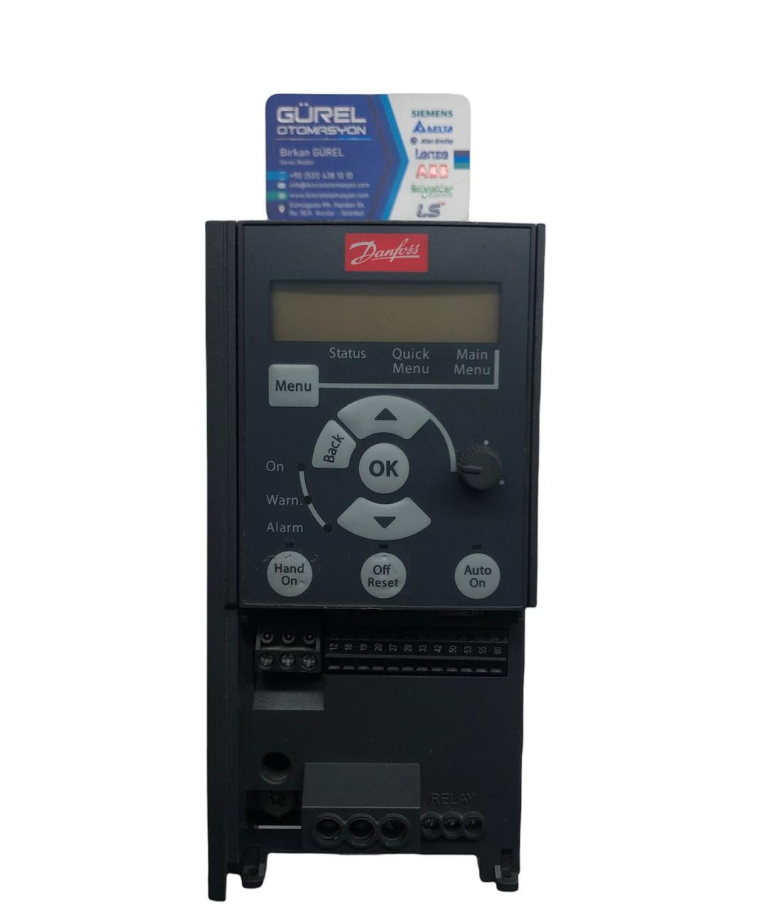 DANFOSS FC051P2K2T4E20H3B 2.2 kW INVERTER