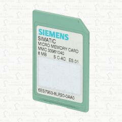 6ES7953-8LP20-0AA0, 6ES7 953-8LP20-0AA0 Siemens SIMATIC S7  Micro Memory Card 512 KB