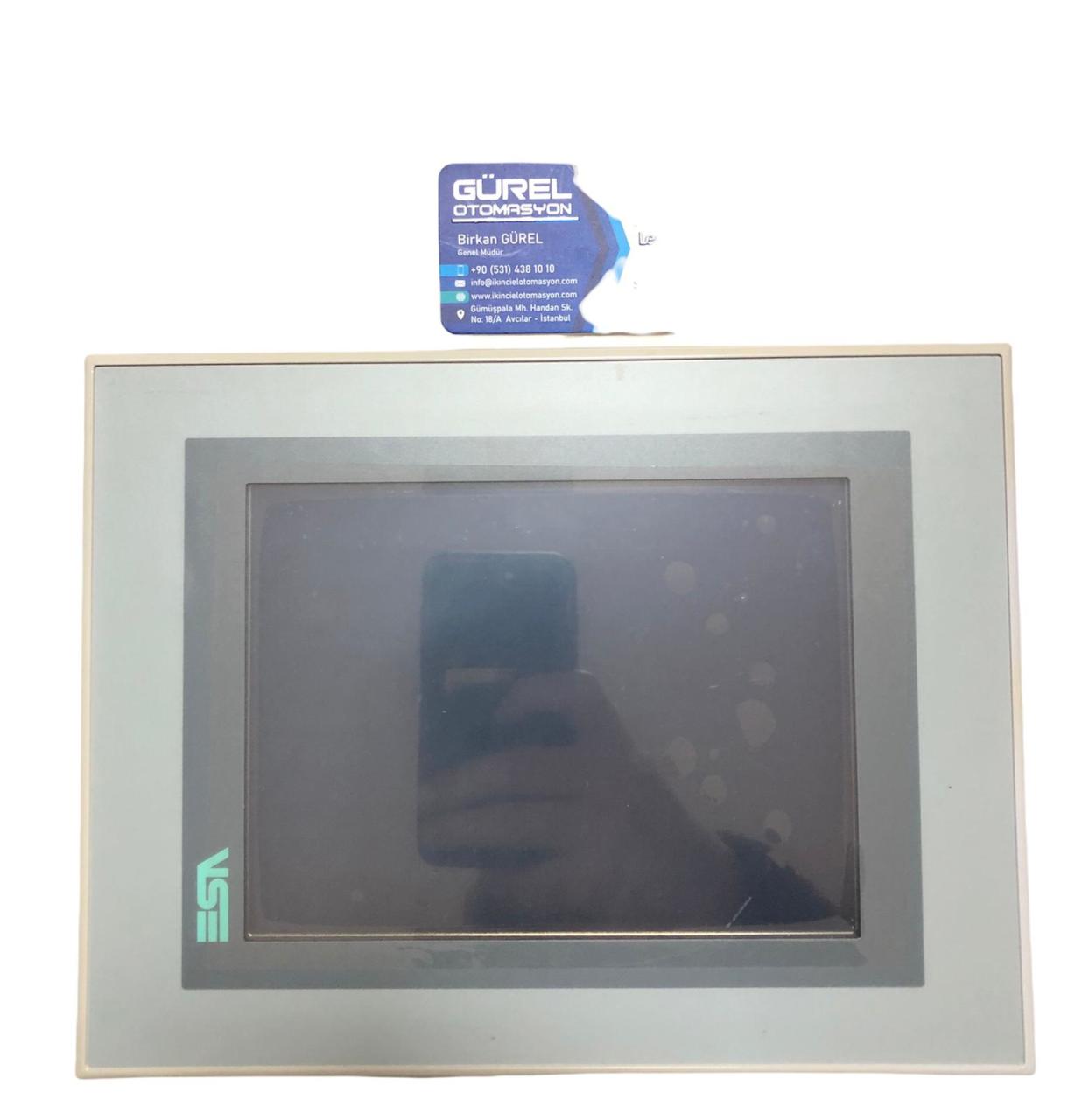 ESA VT575WOPSET TOUCH PANEL HMI