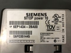 SIEMENS SITOP POWER 10 6EP1434-2BA00 24V 10A