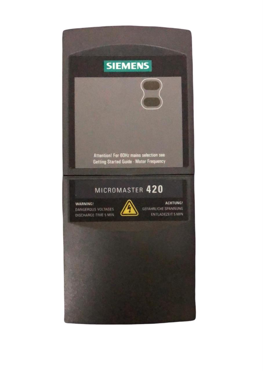 SIEMENS MICROMASTER 420 6SE6420-2UC13-7AA1 0.37 kW