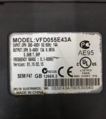 DELTA VFD-E VFD055E43A 5.5 kW 380V SÜRÜCÜ