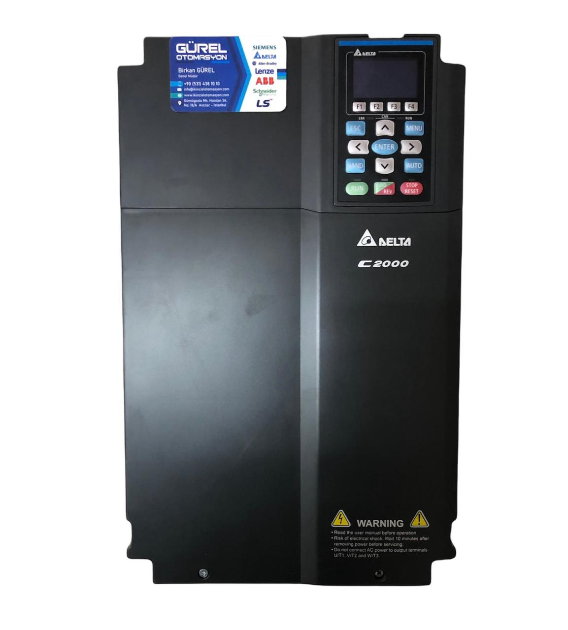 DELTA C2000 VFD300C43A 22 kW 30 kW
