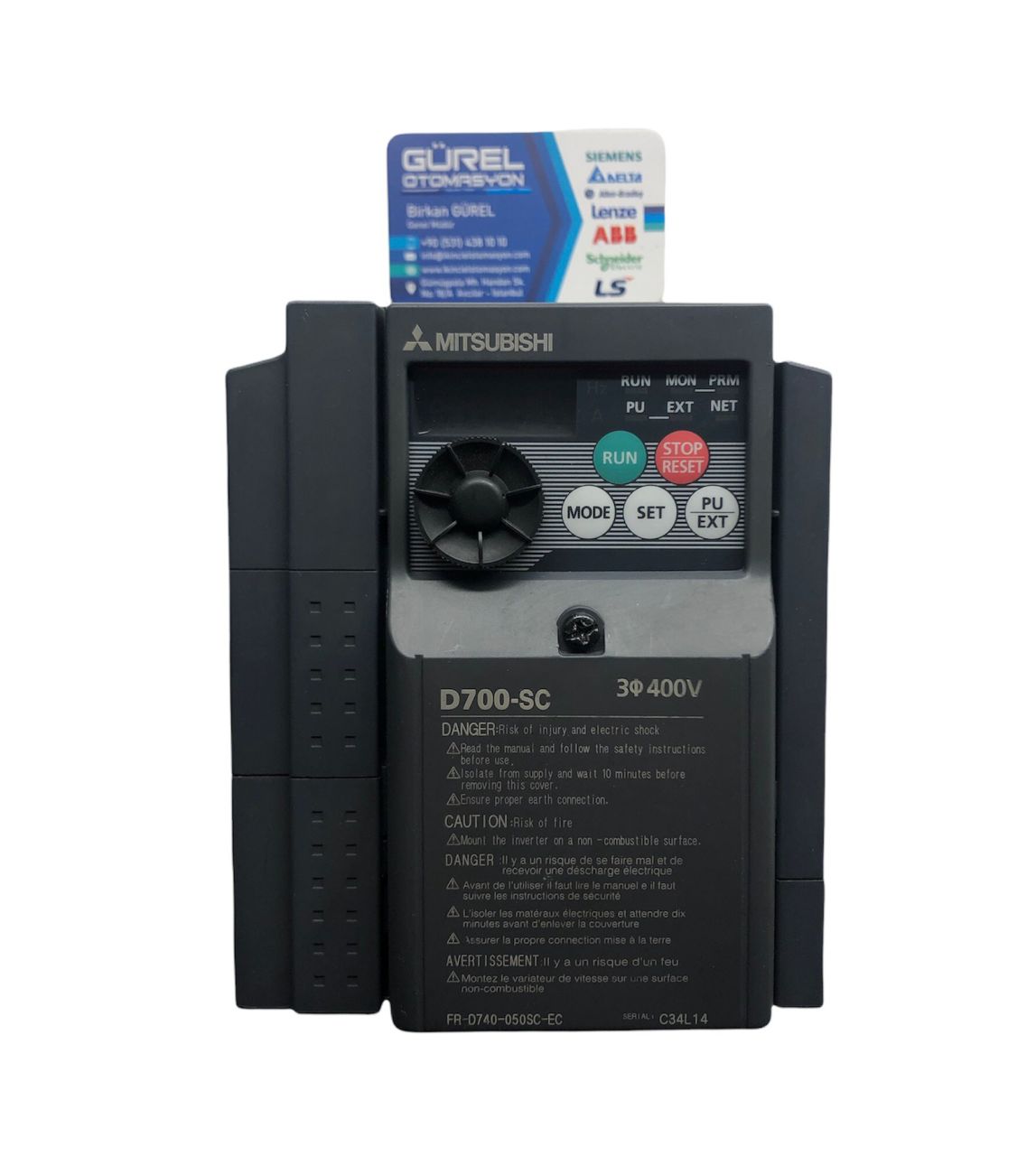 MITSUBISHI D700-SC FR-D740-050SC-EC 2.2 kW