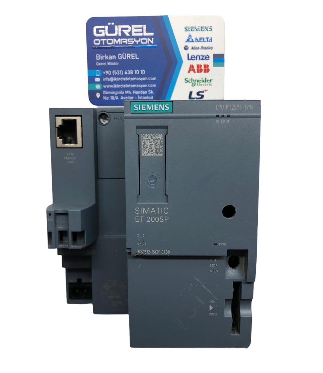SIEMENS 6ES7 512-1SK01-0AB0 6ES7512-1SK01-0AB0 SIMATIC ET 200SP F-CPU