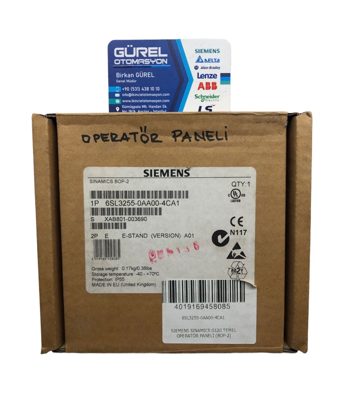 6SL3255-0AA00-4CA1 SIEMENS