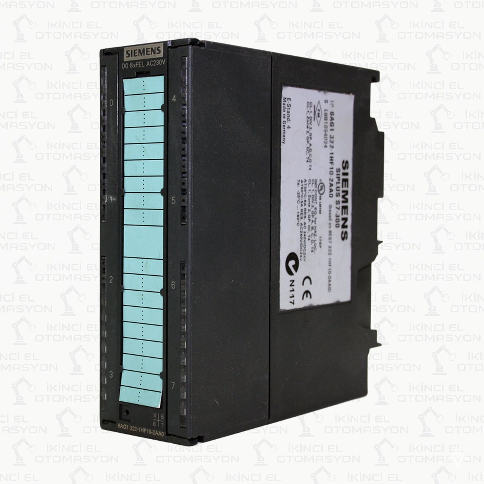 Siemens SIPLUS S7-300 SM 322 8 DO Relay 6AG1322-1HF10-2AA0