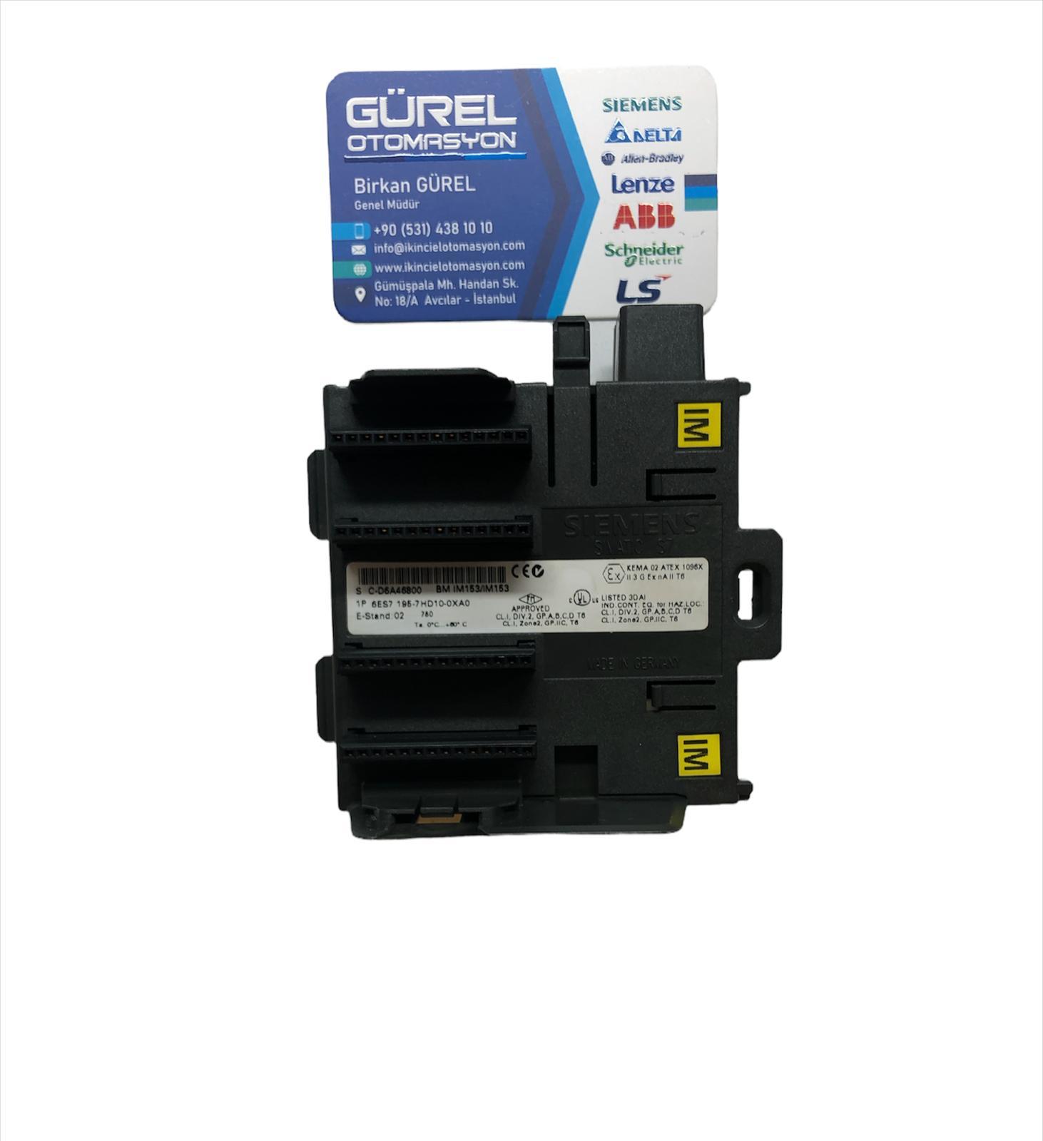 6ES7 195-7HD10-0XA0 6ES7195-7HD10-0XA0 SIEMENS