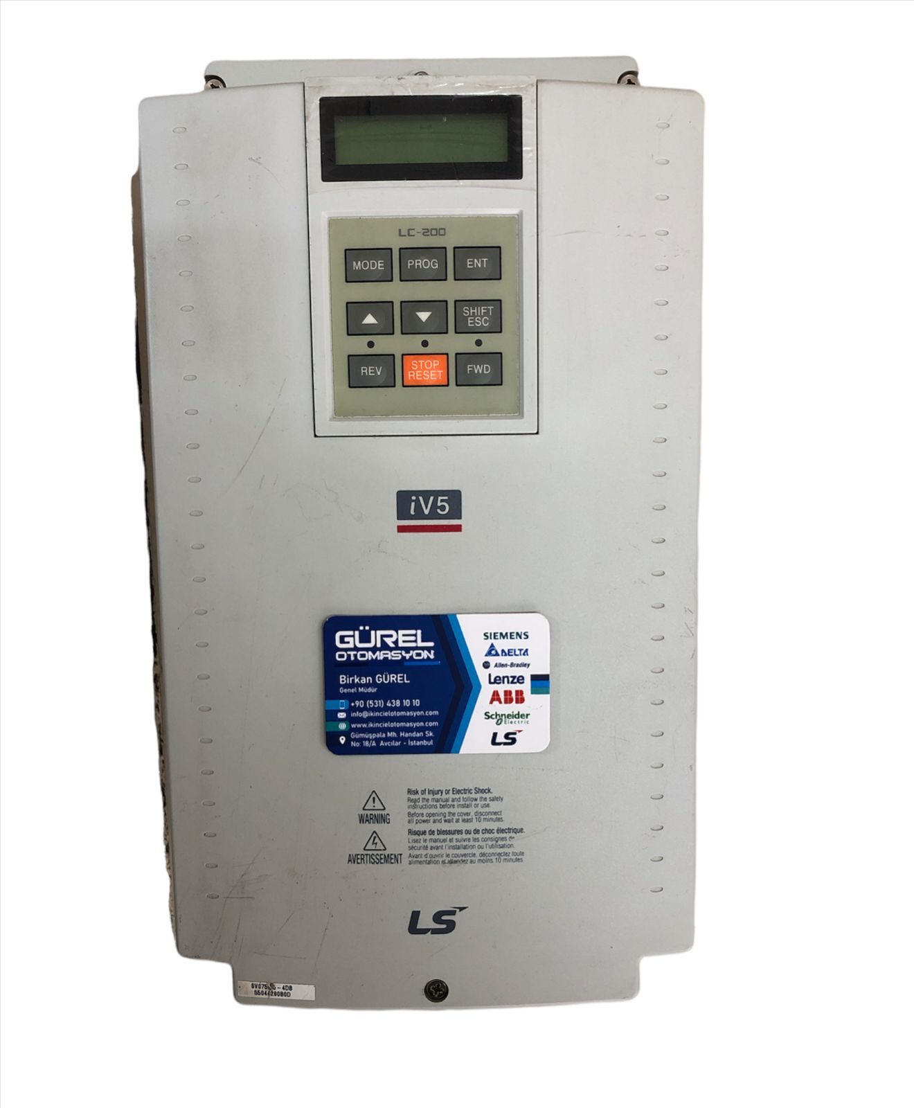 LS İV5 SV075İV5-4DB(MD) 7.5 kW