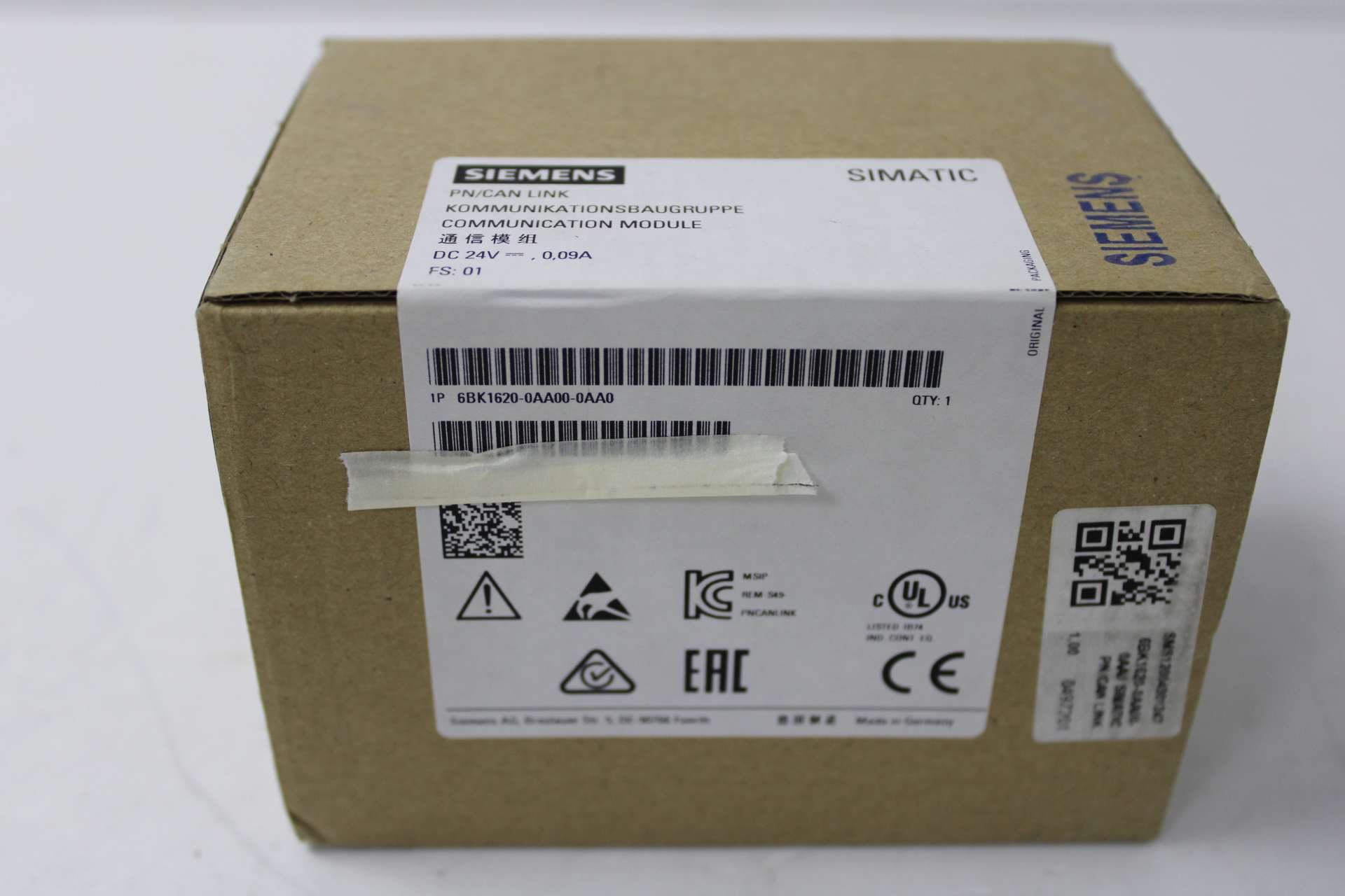 6BK1620-0AA00-0AA0 6BK16200AA000AA0 SIEMENS