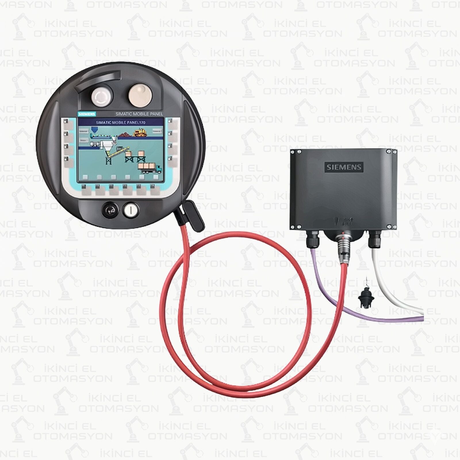 Siemens SIMATIC HMI 6XV1440-4AN25 Mobile Panel Bağlantı Kablosu 25m