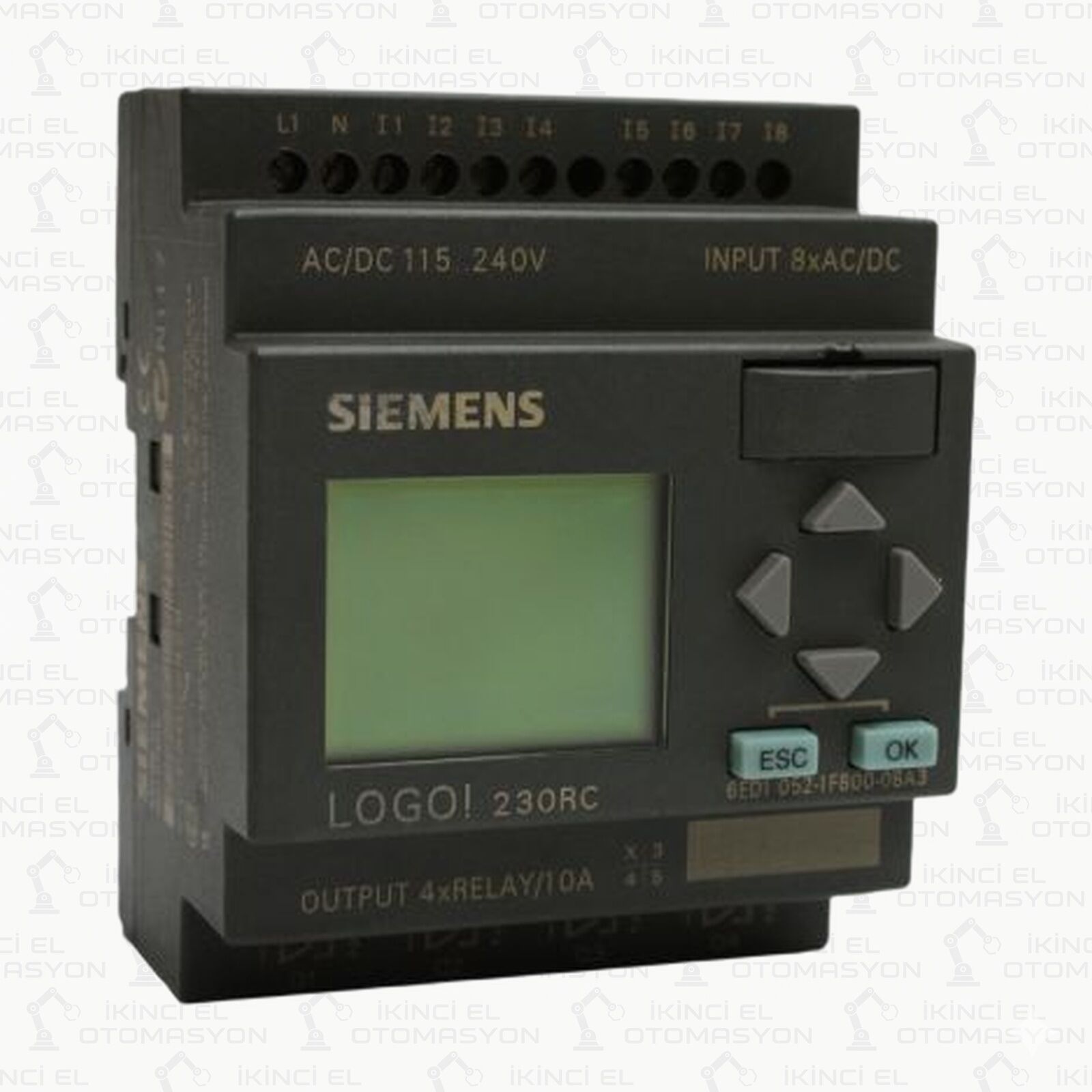 6ED1052-1FB00-0BA3, 6ED1 052-1FB00-0BA3 SIEMENS LOGO! 3 20RC LOGİK MODÜL