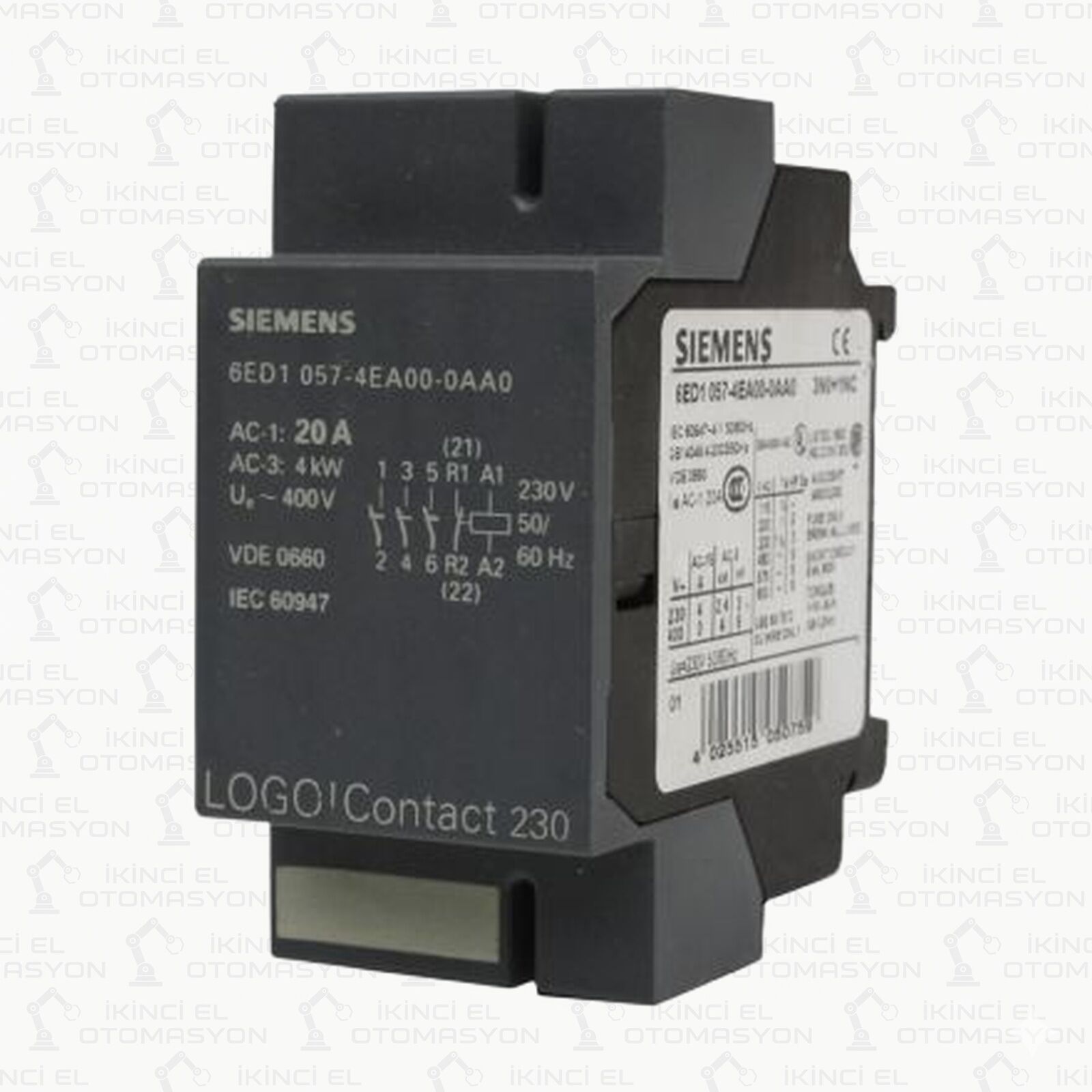 6ED1057-4EA00-0AA0, 6ED1 057-4EA00-0AA0 SIEMENS LOGO! CONTACT METİN PANELİ