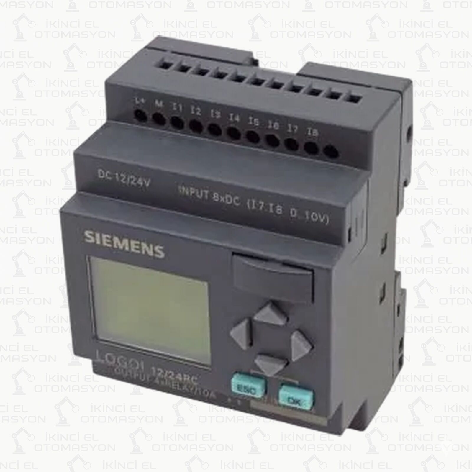 6ED1052-1MD00-0BA3, 6ED1 052-1MD00-0BA3 SIEMENS LOGO! 3 12/24RC LOGİK MODÜL