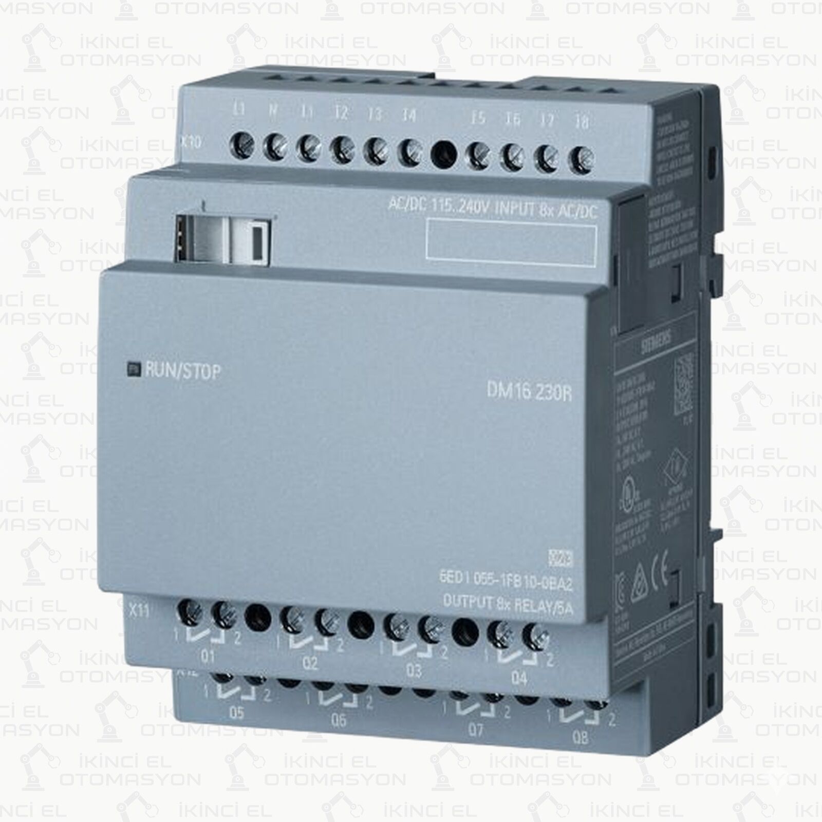 6ED1055-1FB10-0BA2, 6ED1 055-1FB10-0BA2 SIEMENS LOGO! DM16 230R GENİŞLEME MODÜLÜ