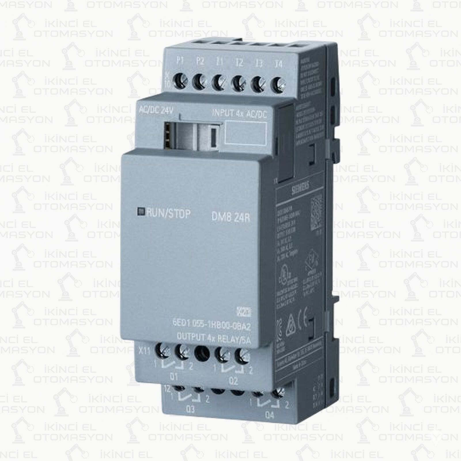 6ED1055-1HB00-0BA2, 6ED1 055-1HB00-0BA2 SIEMENS LOGO! DM8 24R GENİŞLEME MODÜLÜ