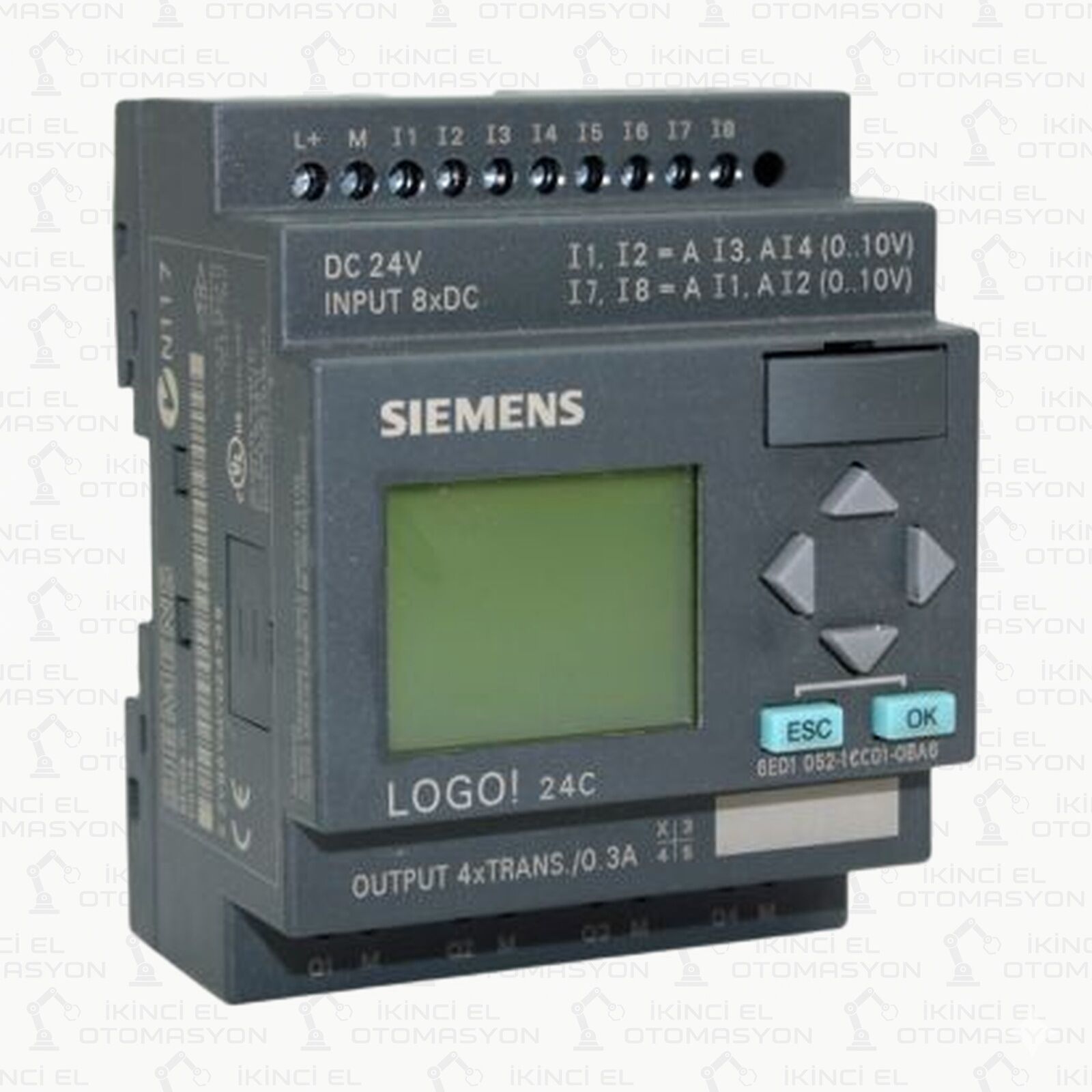 6ED1052-1CC01-0BA6, 6ED1 052-1CC01-0BA6 SIEMENS LOGO! 6 LOGİK MODÜL