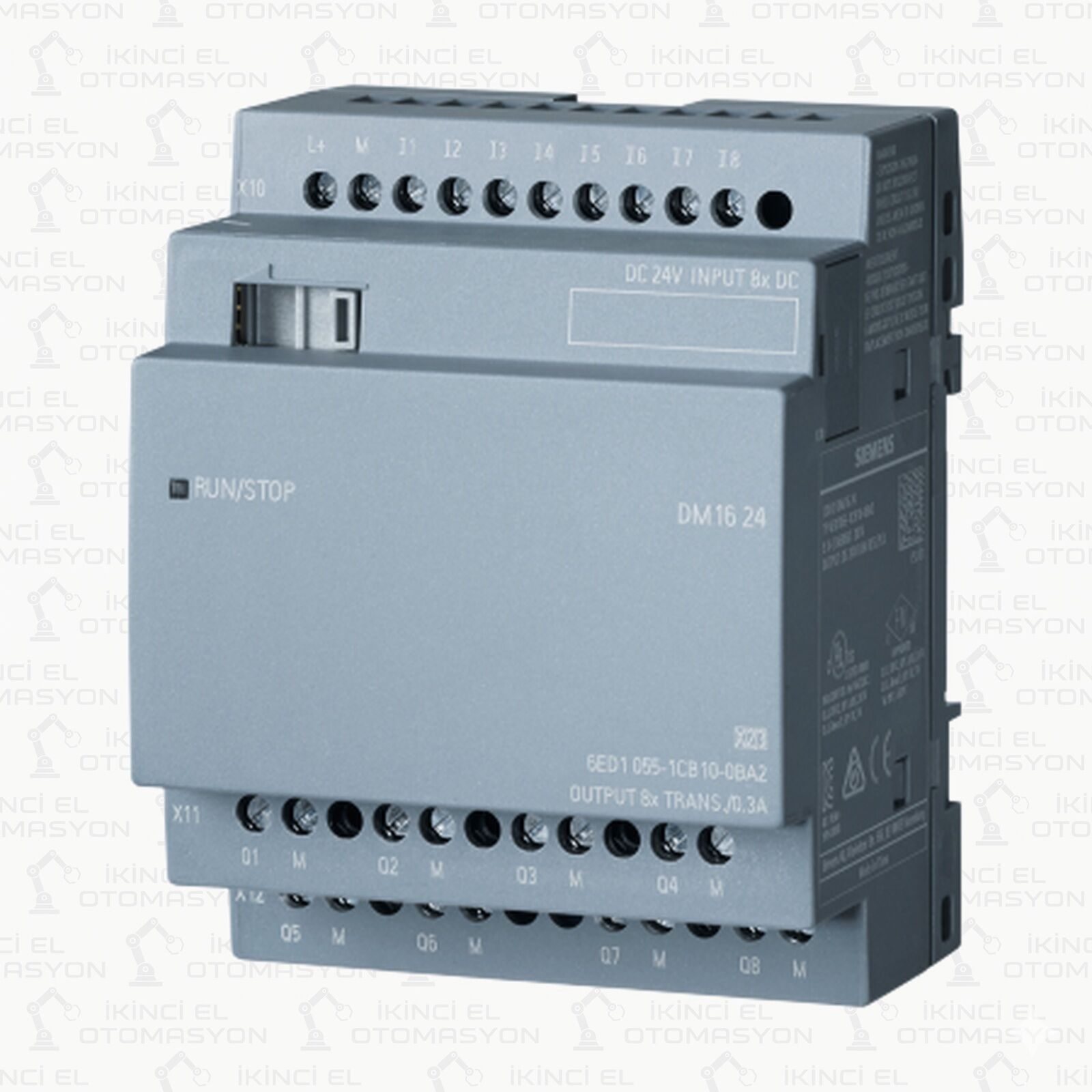 6ED1055-1CB10-0BA2, 6ED1 055-1CB10-0BA2 SIEMENS LOGO! DM16 24 GENİŞLEME MODÜLÜ