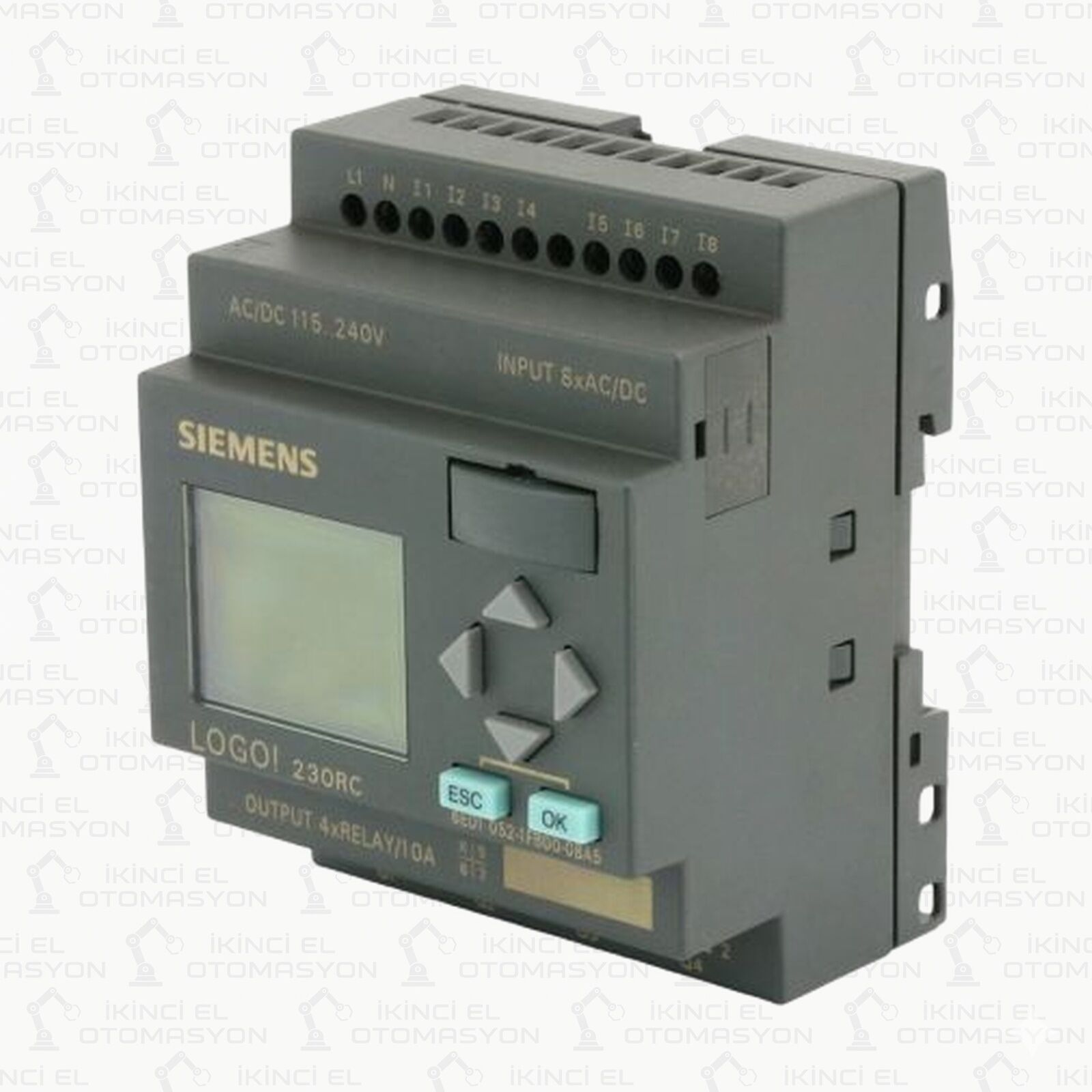 6ED1052-1FB00-0BA5, 6ED1 052-1FB00-0BA5 SIEMENS LOGO! 5 230RC LOGİK MODÜL