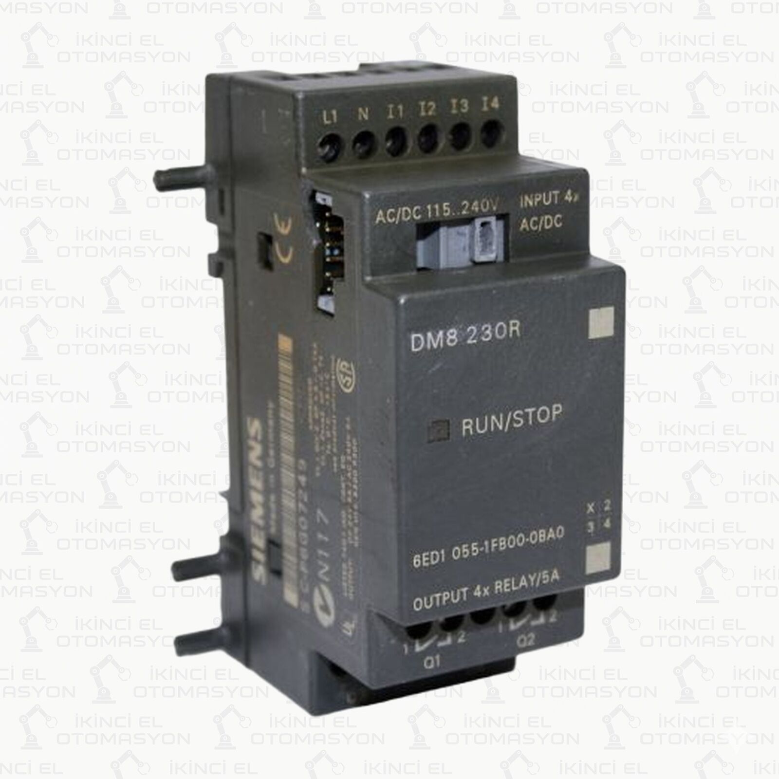 6ED1055-1FB00-0BA0, 6ED1 055-1FB00-0BA0 SIEMENS LOGO! DM8 230R GENİŞLEME MODÜLÜ