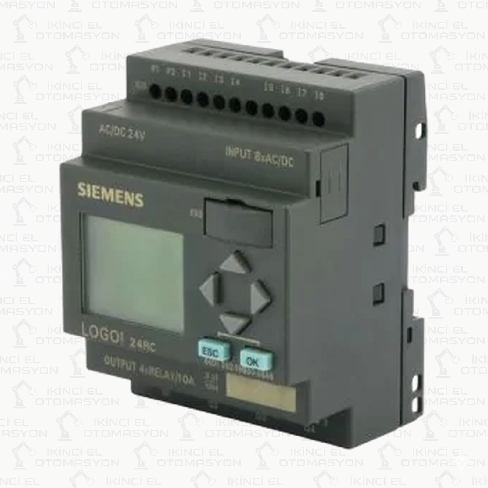6ED1052-1HB08-0BA0, 6ED1 052-1HB08-0BA0 SIEMENS LOGO! 1 24RCE LOGİK MODÜL